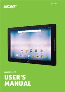 Acer Iconia A 3 manual. Tablet Instructions.
